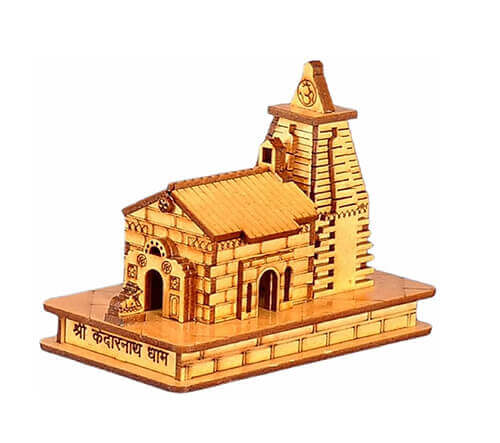 Kedarnath Temple – 3D Wooden Craft